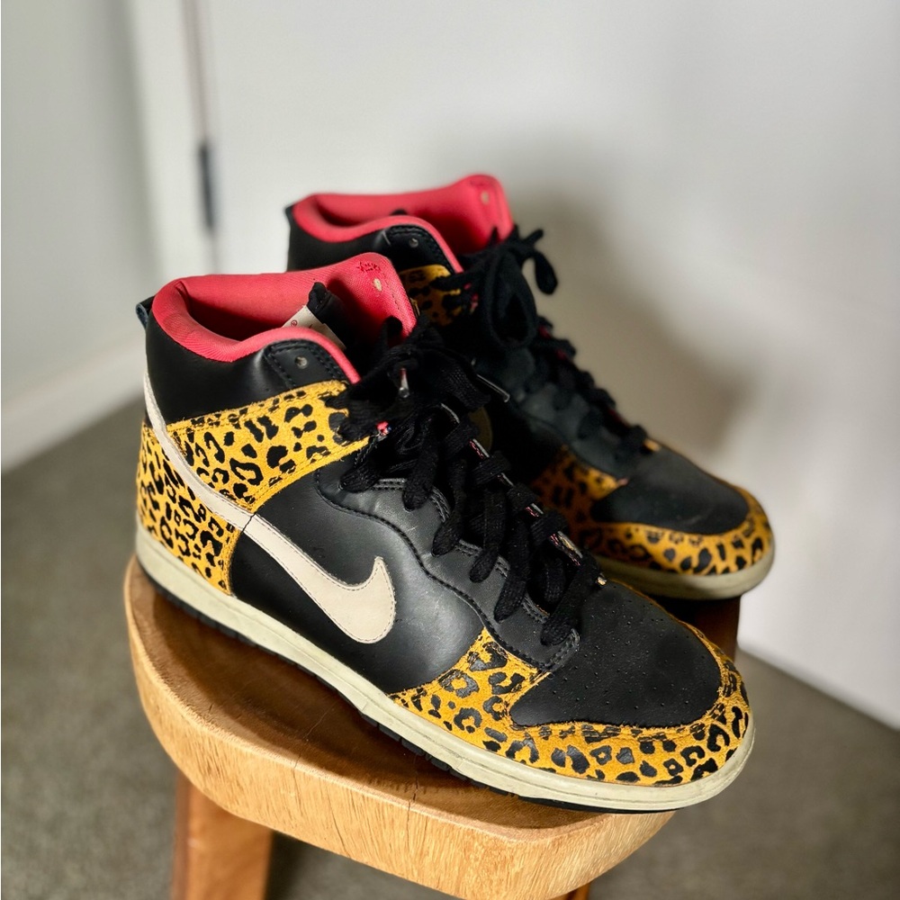 Nike | Dunk High Skinny Leopard Shoes